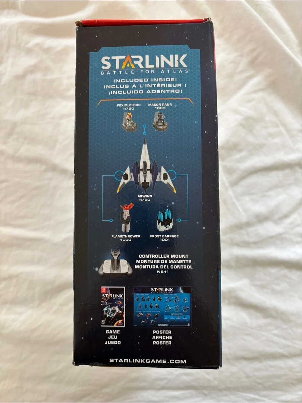 Nintendo Switch Starlink Battle for Atlas Starter Pack - Blue & White Arwing